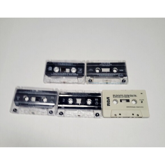 Lot Of 5 Cassettes Titanic Elton John Sammy Hagar Billy Ray Cyrus R. Springfield - Picture 5 of 5